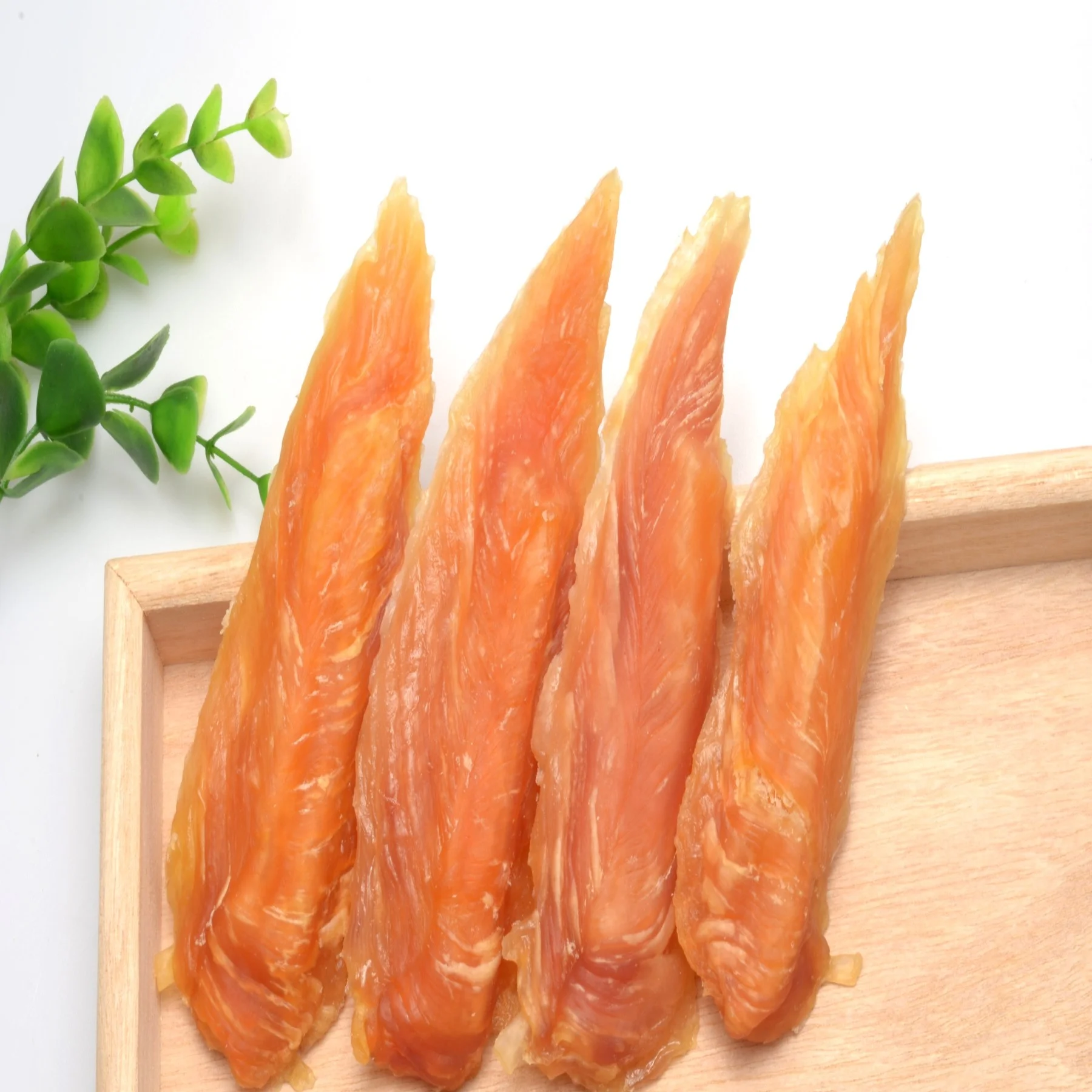 Factory direct sale dog jerky treats natural health pet treats Savory Chicken Jerky& inner Sweet Potato