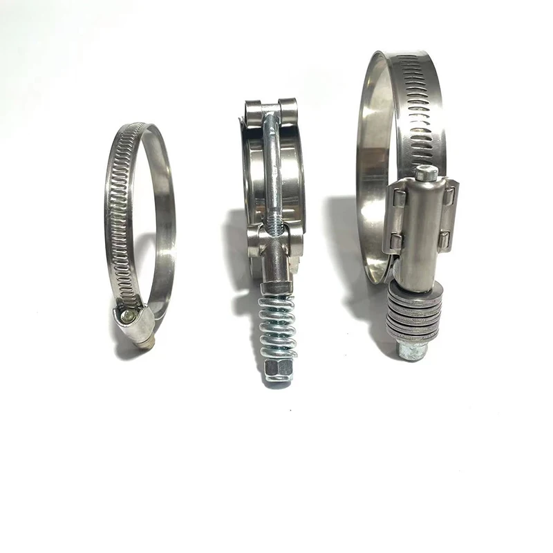 Шланговый зажим из нержавеющей стали