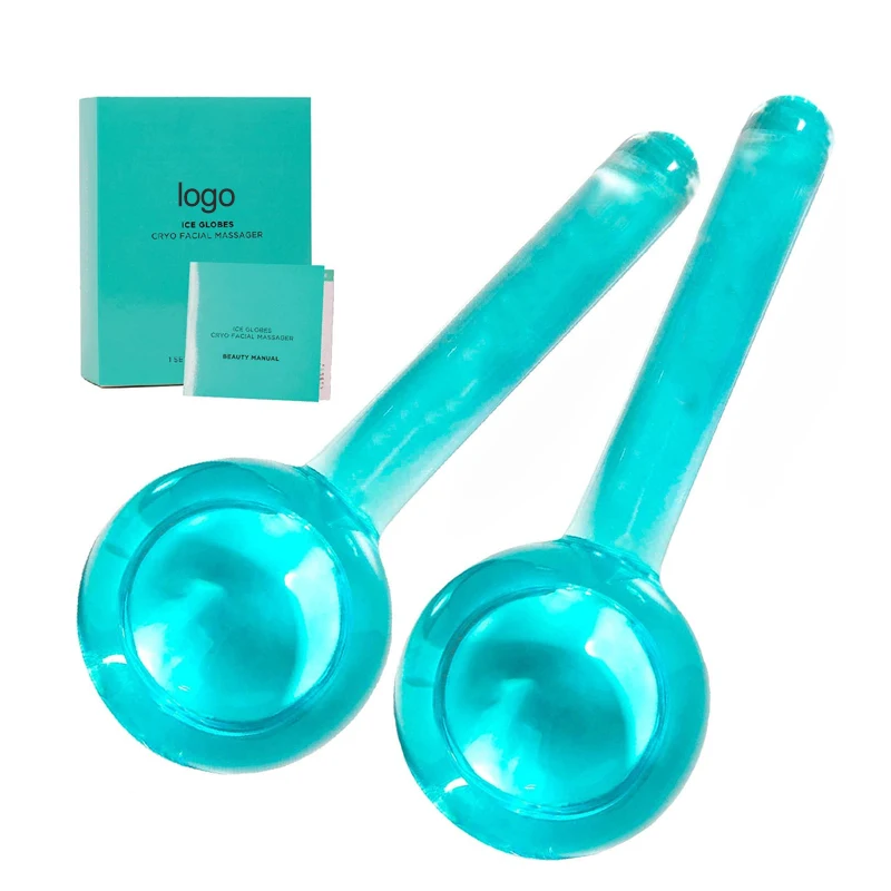 Best Selling Product Cold Massage Ball Ice Globe Facial Massager Cooling Facial Ice Globes For Beauty And Personal Skin Care