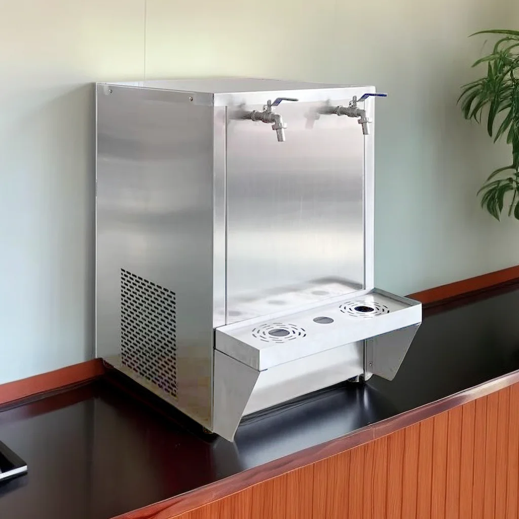 Tap water connection fully automatic pure water tabletop cold water dispenser