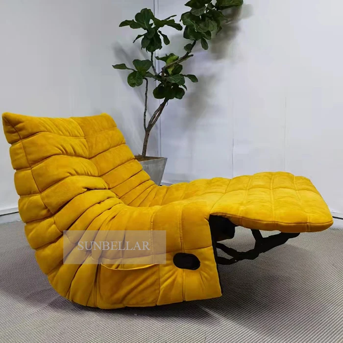 Modern designer sofa chair togo lazy boy rocker recliner electric power fabric reclining chairs for sale living room fireside