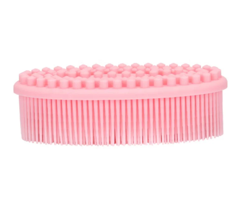 Silicone Body Scrubber Loofah,Soft Exfoliating Body Bath Shower Scrubber for Sensitive Kids Women Men All Kinds of Skin
