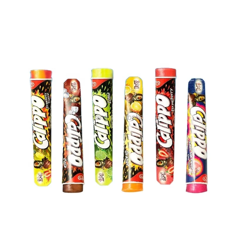ice cream push up tubes single wall calippo tube customized design popsicle tube