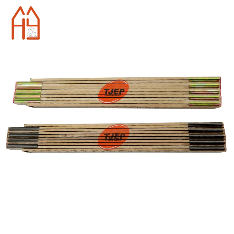 Custom Measuring Meter Rulers for Builders Carpenter 2 Meter 10 Folding Ruler Measure Tools