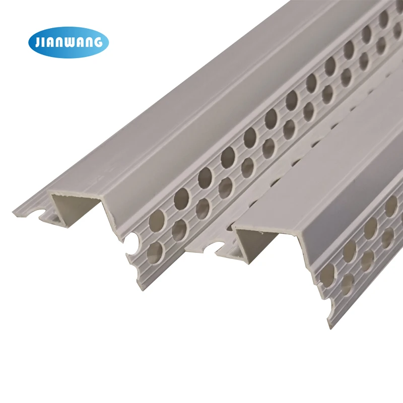 Cheap Building Materials Pvc Profile Wall Corner Bead Vinyl Angle Rigid Trims Protection For Drywall Decoration