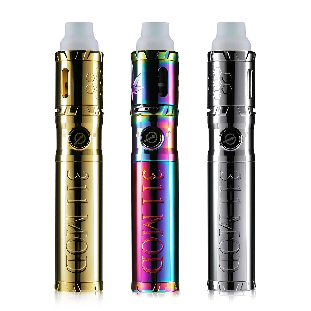 Горячая продажа сухой травы испаритель и воск vape ручка батарея 311 комплект 2 в