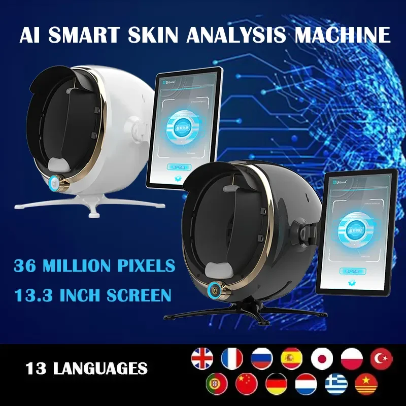 Portable 3D Facial Skin Analyzer Feature Scanner Analyzer Skin Diagnostic Machine
