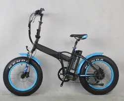 Customized Foldable Electric Fat Bike Light Weight City E bikes Fat tire Electric Bicycle