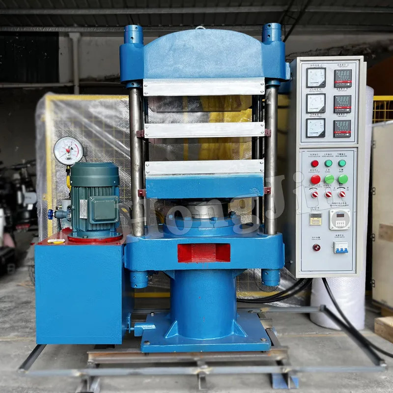 Rubber Flat Vulcanizer Skeleton Oil Seal Hot Press Voltage Hydraulic Rheometer Plastic Vulcanization Equipment