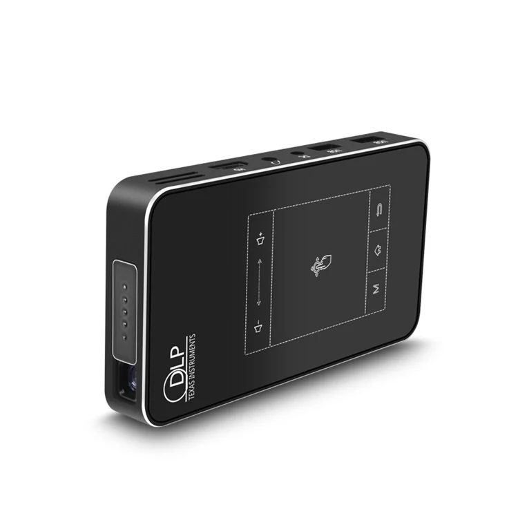 Dlp Wi-Fi Pico Mini 4K ручной проектор 1920X1080P телефон Proyektortouch Panel Touch Pad Портативный для