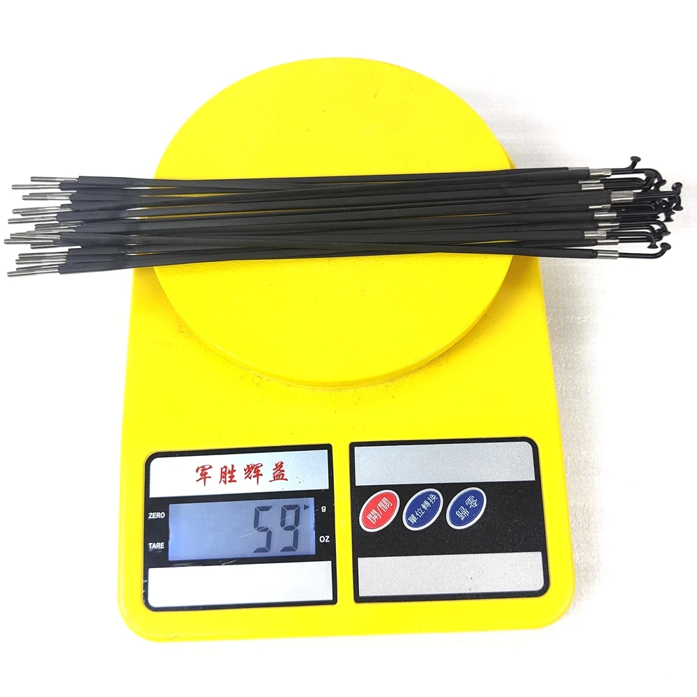BIKEDOC BC002 Super Light Carbon Spoke For Pro Carbon Rim Bicycle Wheelsets  About 2.3g