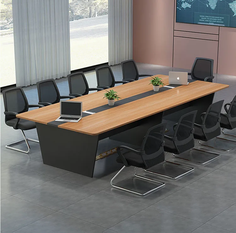 Modern stylish office furniture meeting table designs long office table with 20 persons