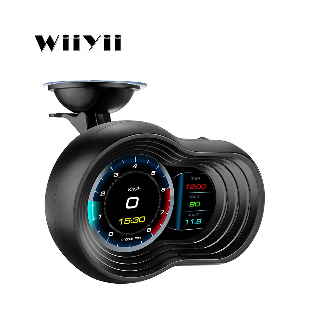  OBD2 GPS F9 дисплей измеритель автомобильный датчик HUD диагностический