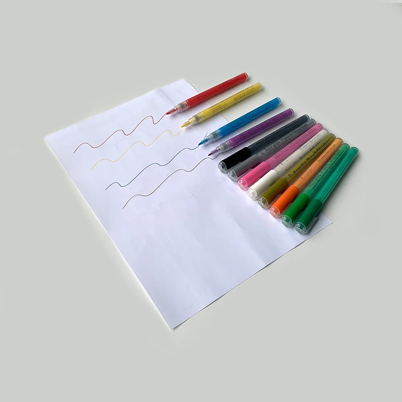 UCI Wholesale whiteboard marker pen set 12 colors acrylic paint markers