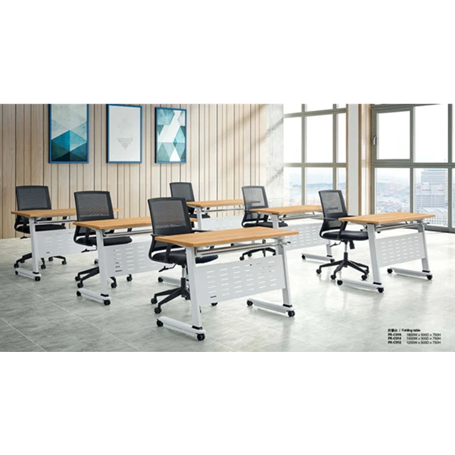 
 Новейший складной стол из МДФ с металлическими ножками, дизайн, стол для мероприятий, стол для конференций, подвижный тренировочный стол  