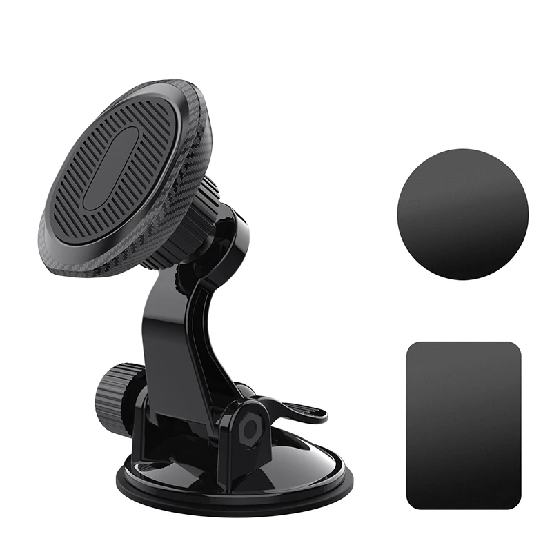Universal Magnetic Car Phone Holder Suction Cup Phone Mount Dashboard Cell Phone Holder with 360° Adjustable Magnet Head