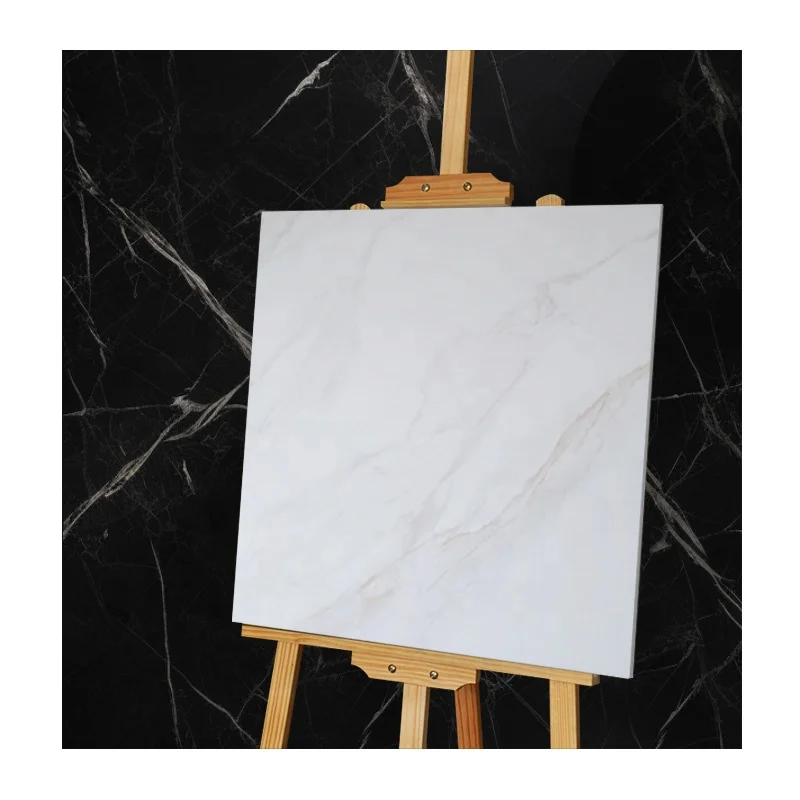 carreaux de maison sol polished marble look porcelain tiles for covering living room floor