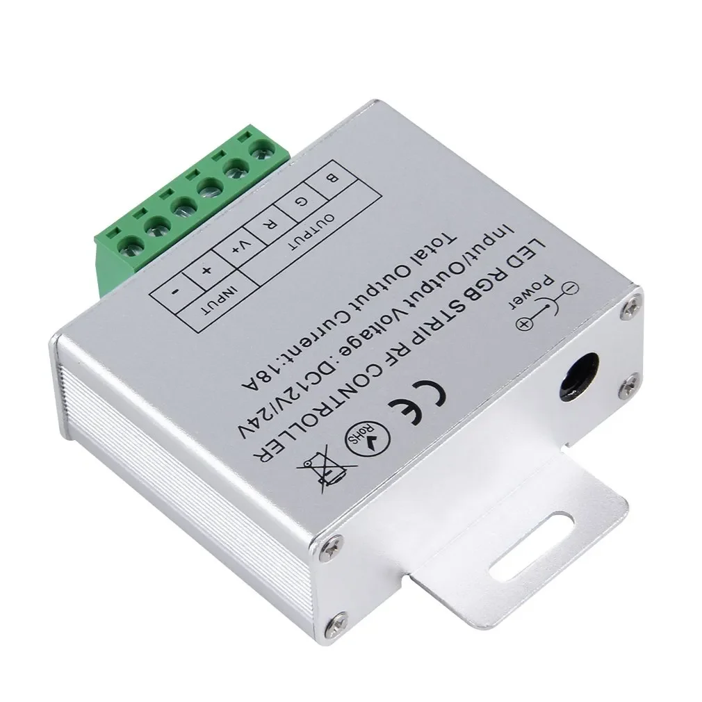Новый классический RF LED RGB контроллер для полосы света DC12-24V 216 Вт/288 Вт мини Полный сенсорный пульт дистанционного управления