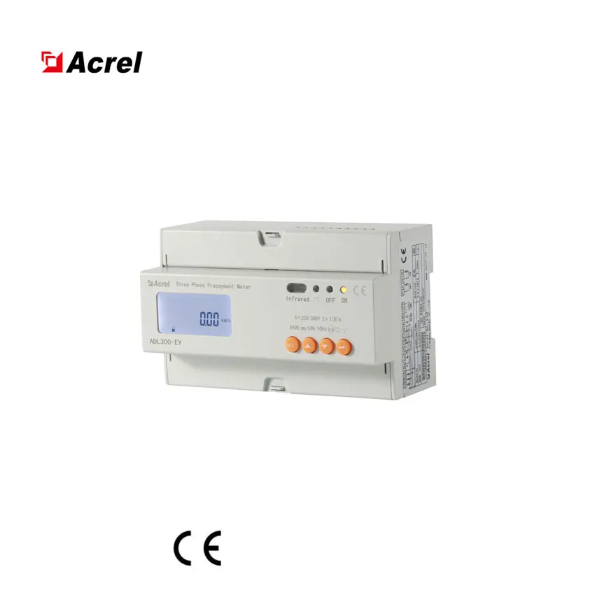 Acrel  DTSD1352-C 3 phase power meter with rs 485 modbus communication   energy usage monitor din rail multifunctional