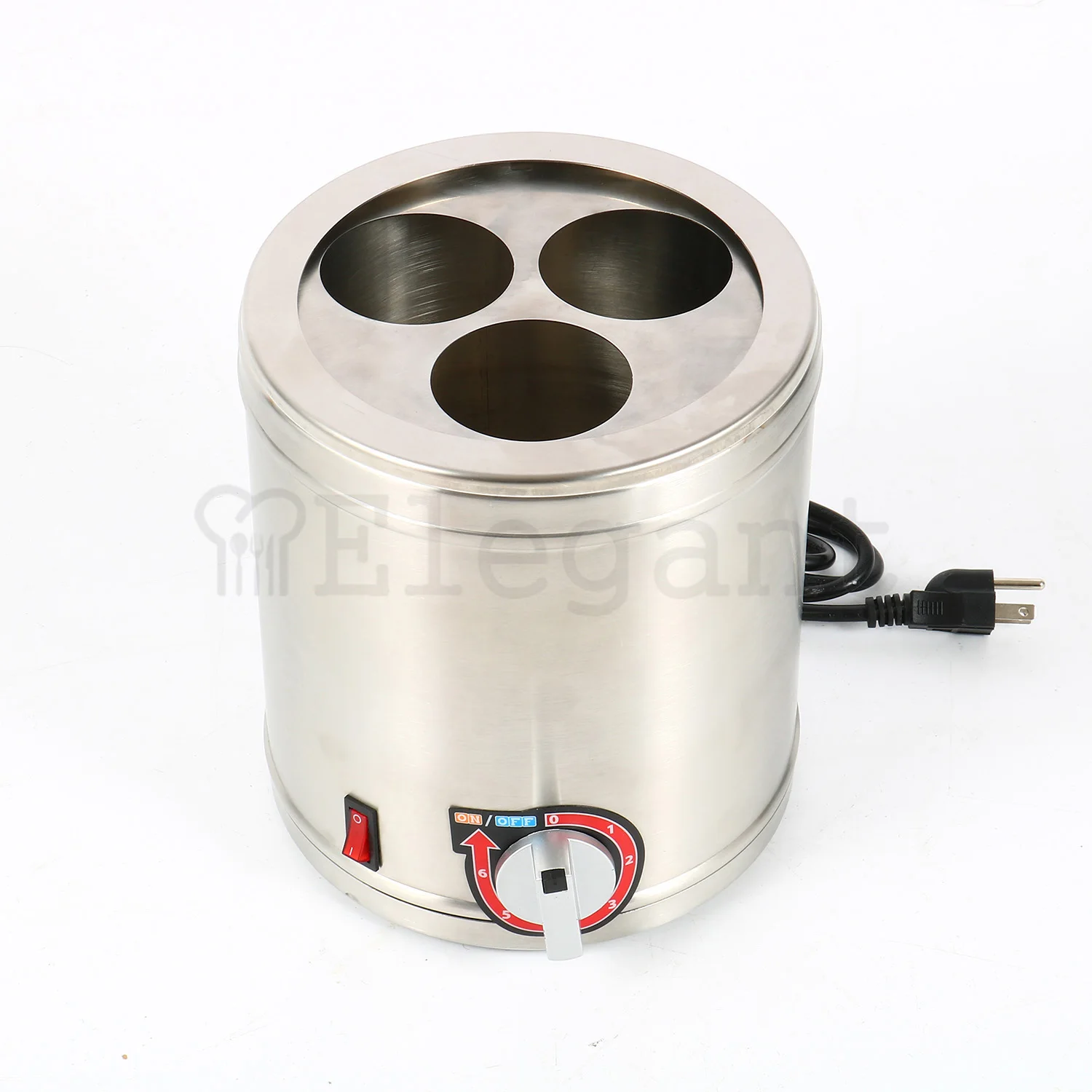 New Commercial Electric Hot Chocolate Sauce Bottle Warmer Chocolate Sauce Warmer Machine With 3 Squeeze Bottles
