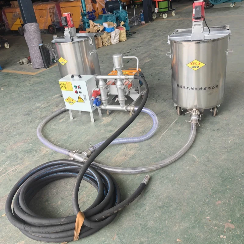 Self leveling transfer pump used for floor leveling  220V small volume convenient to move Plunger self-leveling transfer pump