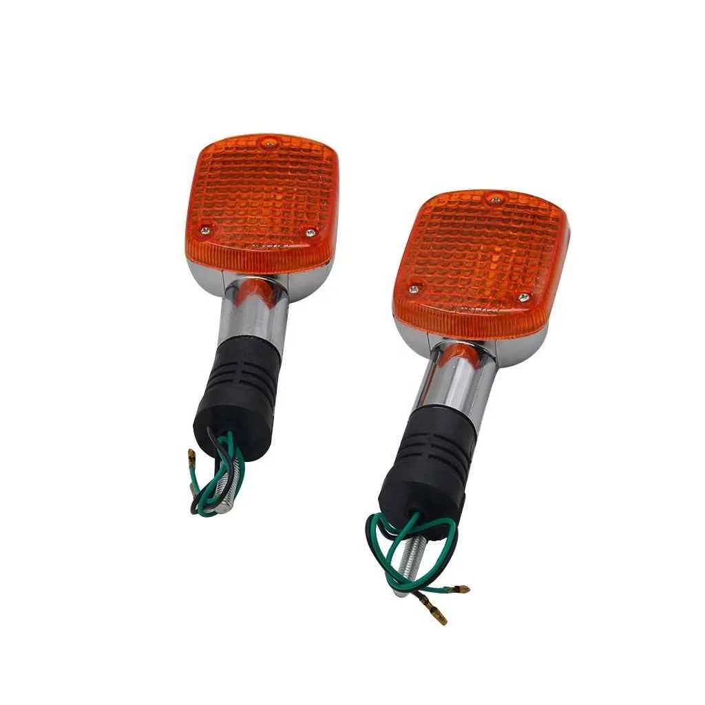 1 Pair Turn Signal Lights Motorcycle Indicators Flowing Flashing Signal Lamp for Honda Honda Shadow  Steed Rebel Magna 250
