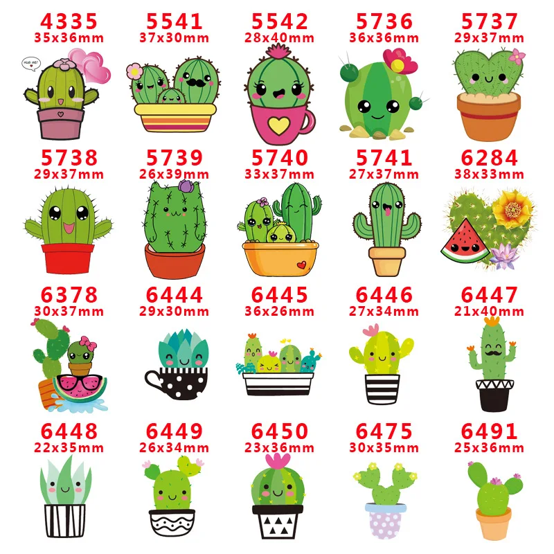 Flatback  resin DIY craft   Planar Cartoon Acrylic summer fruit floral cartoon Cactus resin flat back resin