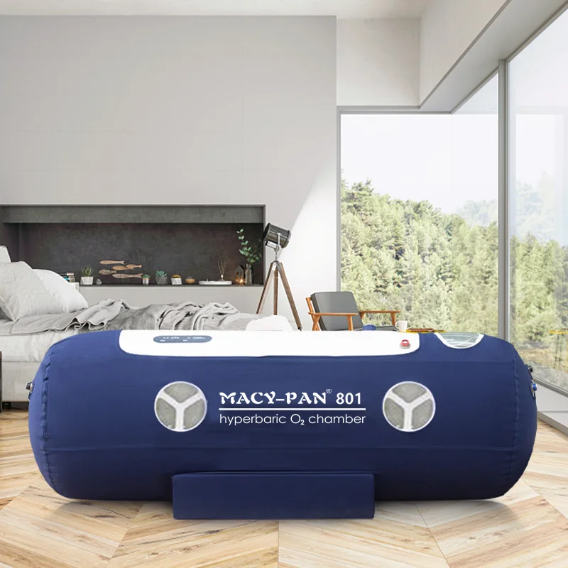 MACYPAN Hyperbaric Chamber 1.3 ATA Hyperbaric Oxygen Chamber HBOT Lying Type Portable Hyperbaric Oxygen Chamber for Center