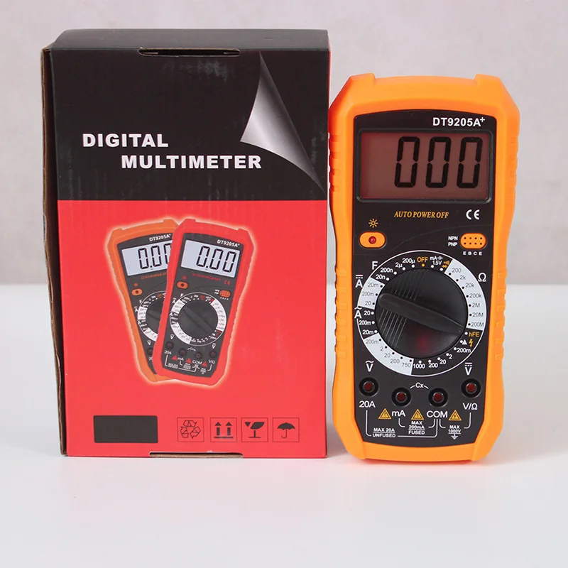 Smart Electronics China Multimeter Digital Multimeter 9205 Types of Multimeter