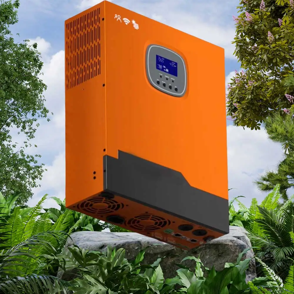 OSWELL 12/24/48V  To110V/220V Ac Pure Sine  Solar Inverter Variable Frequency Drive Converter Step Up Solar Inverter 4200W