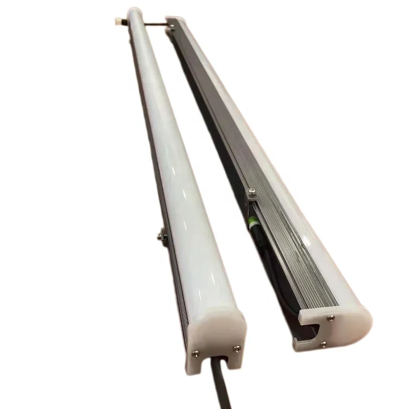 Led Linear Lighting Fixture Waterproof 24V LED Tube Ip67 dmx rgb outdoor wall washer light for building lighting
