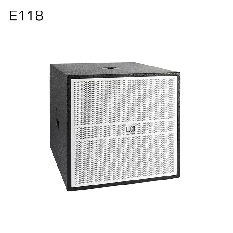 E118 одиночный бас 18-дюймовый динамик сабвуфер профессиональные динамики