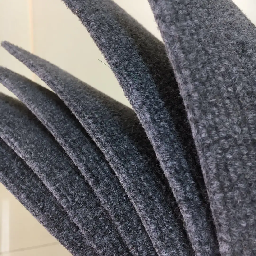 rib carpet  Non-Woven Needle Punch cheap Ribbed Carpet for  exhibition wedding expo event tent outdoor carpet