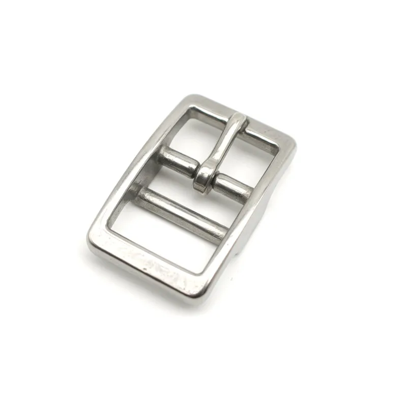 Wholesale Premium Stainless Steel Pin Buckle 5/8' 3/4' 1'Double Bar Buckle Adjuster For Pet Collar/ Horse Halter