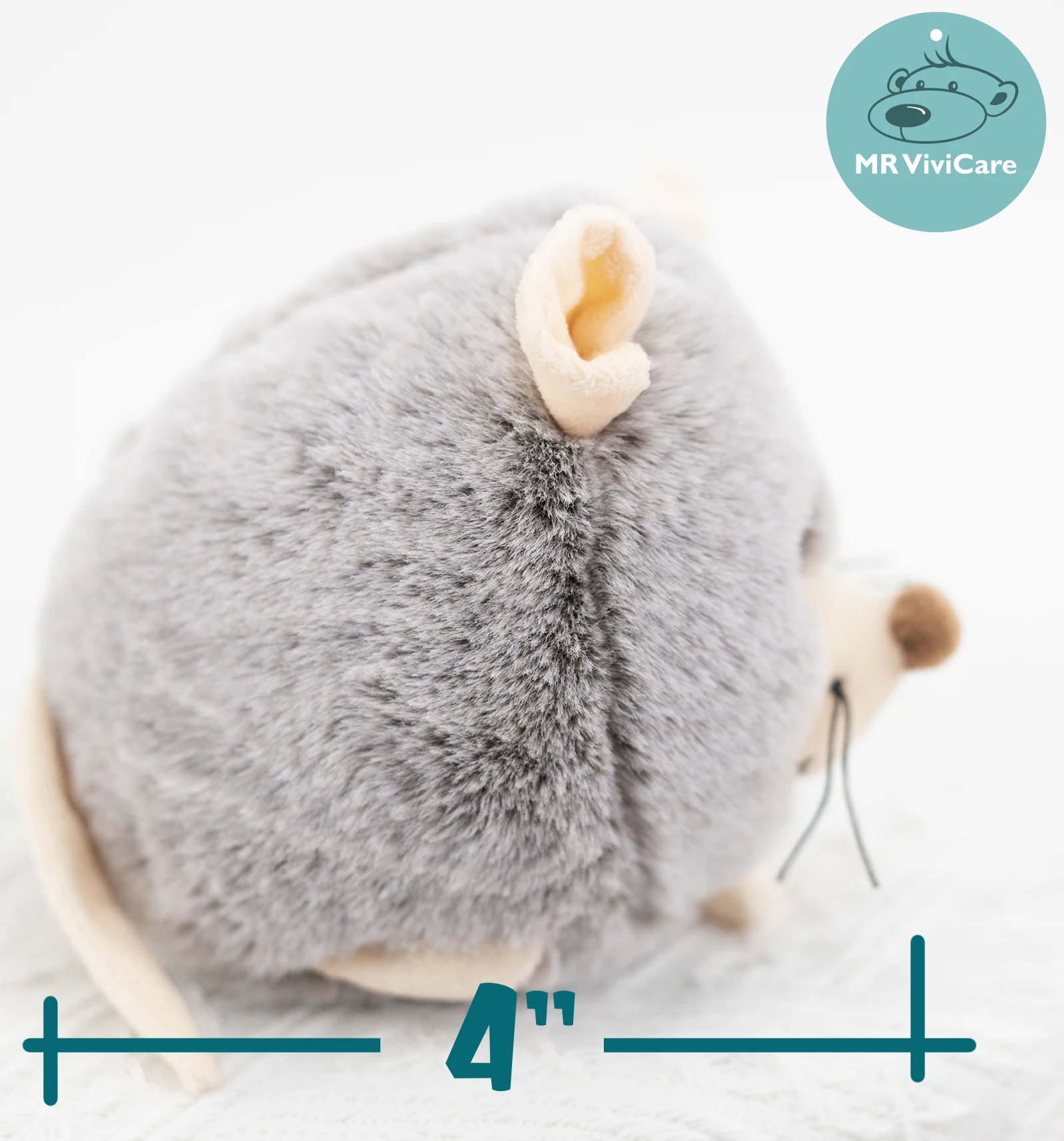 Cartoon Mouse Stuffed Toy - Stuffed Animal Plush Mouse for Sofa Bedroom Car Decor, Christmas Birthday Gift for Children Wynott
