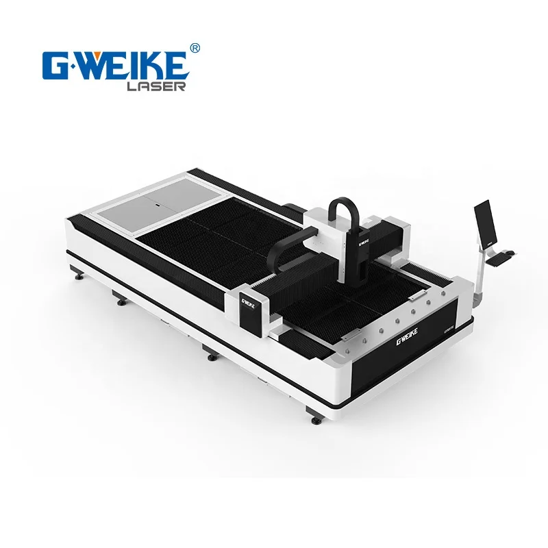 1000W-3000W Optional LF3015E Upgrades Reci Laser source High cost performance  Electric focus Gweike brand fiber laser cutter