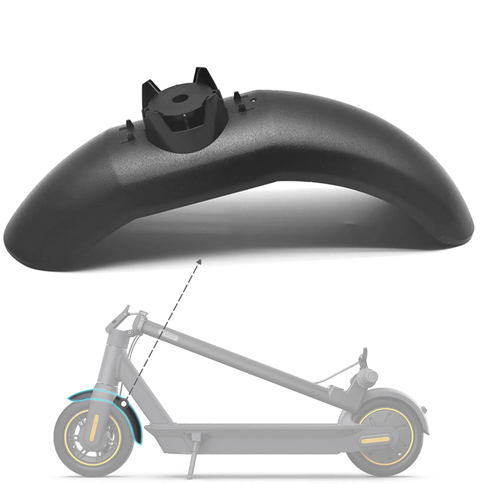 Передние крылья электрического скутера подходят для NinebotMax G30p Max G30 G3P G30LP части крыльев