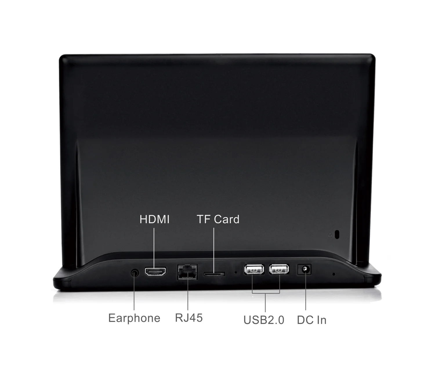 Одиночный Горизонтальный 10 1 дюймовый HD Full View IPS LCD сенсорный экран цифровой меню дисплей рекламный плеер