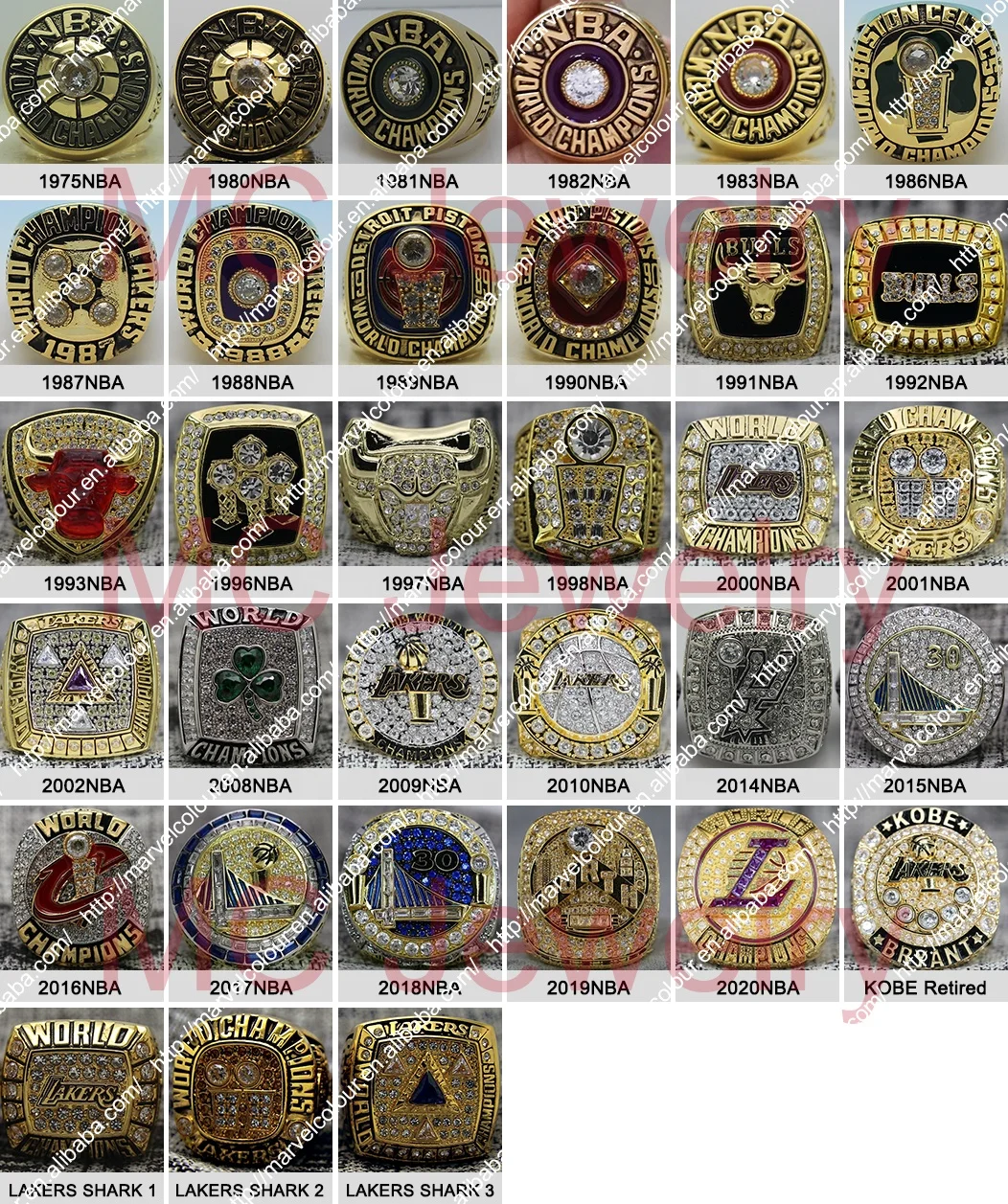 1998 chicago bulls- championship rings