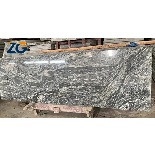 ZGSTONE Hot Selling Juparana Grey Granite Slabs Polished Granite Slab for Luxury Dining Table Top Customized Granite Slabs