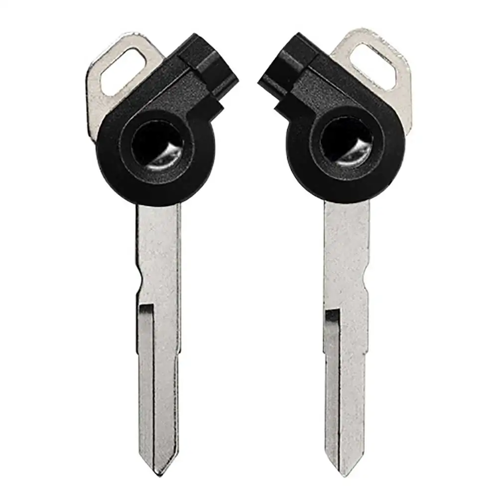 Motorcycle Uncut Blade Magnetic Key Embryo Key Blank Fit For NMAX 155 150 125 2015 - 2020
