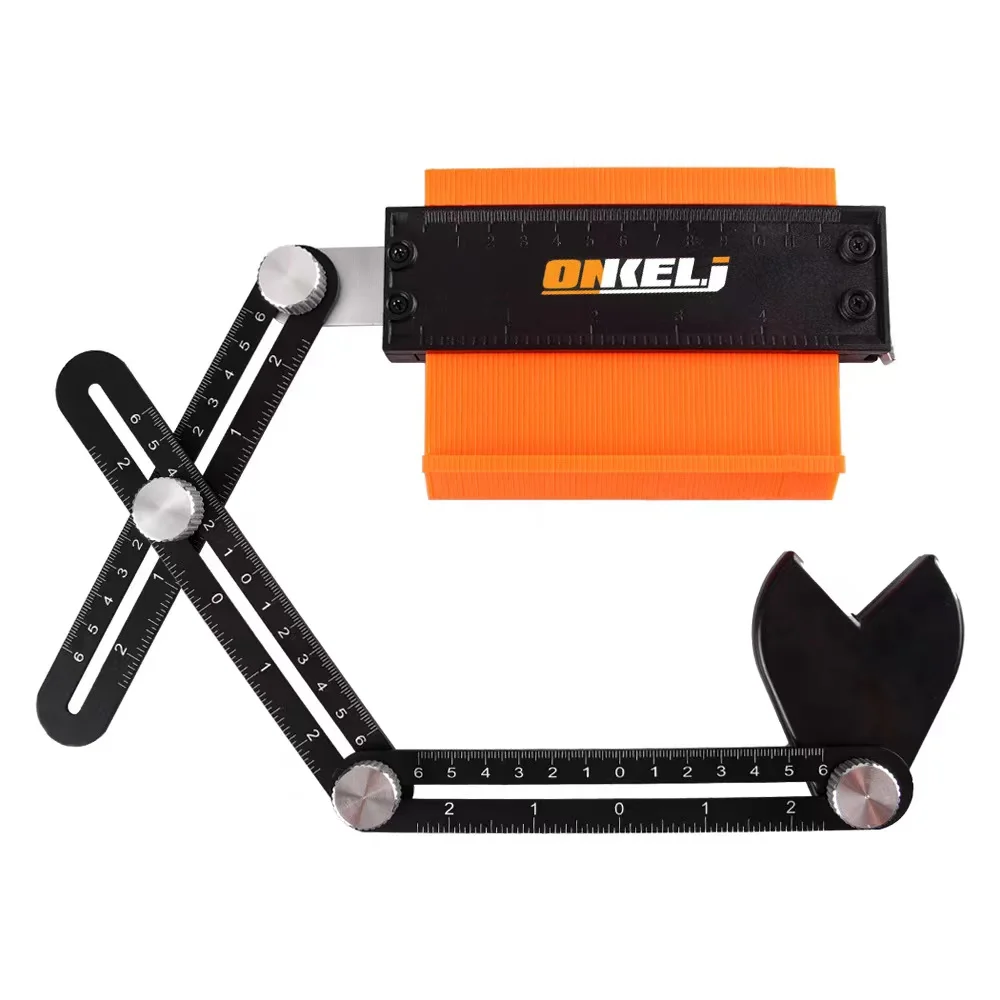 Оранжевый 125 мм 5-дюймовый и 3-х складной пластиковый профиль