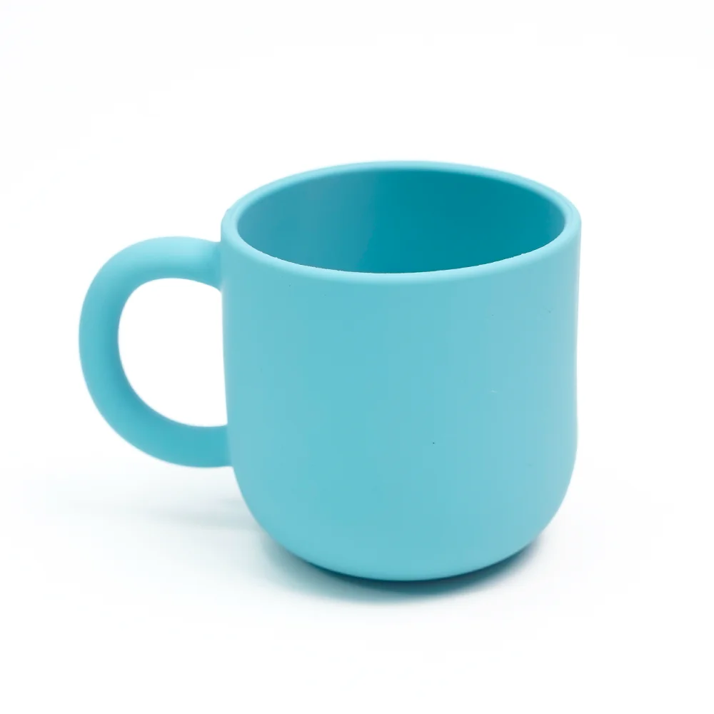 Wholesale Bpa Free Food Silicone Baby Sippy Cups Kids Toddler Children Drinking Water Training Sippy Cup