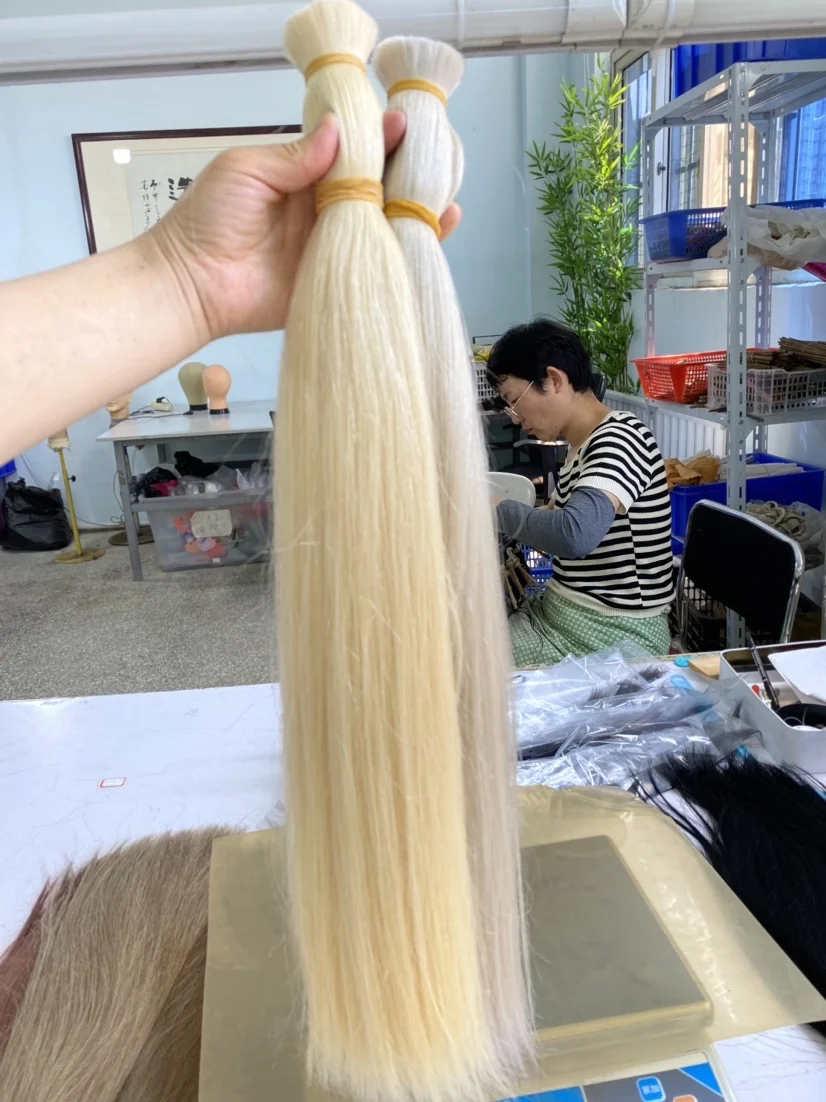 Wholesale Hair Vendors Virgin Bundles Russian Double Drawn Human Hair Braiding Hair Bulk