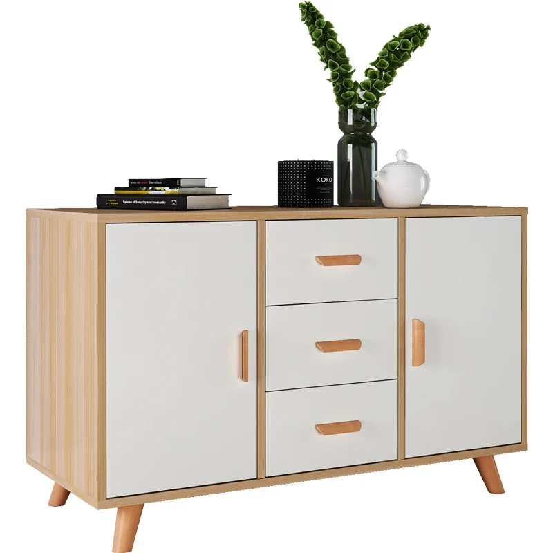 Fashion light luxury large capacity storage low cabinet for living room