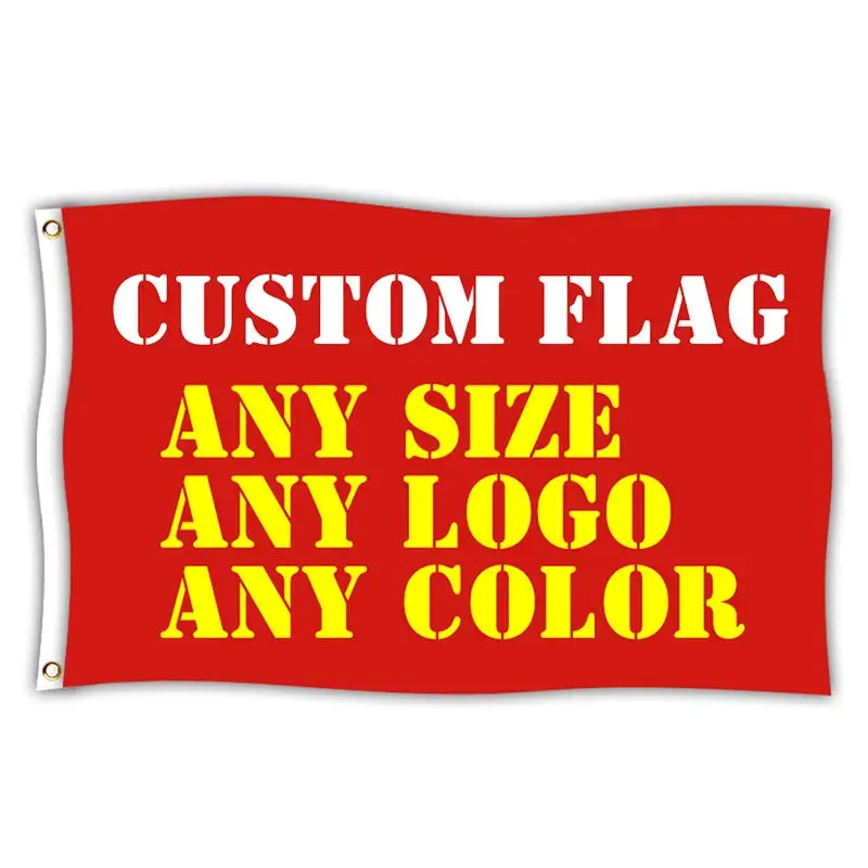 Customized flag  Various Countries  100% Polyester Custom Design Size Flag