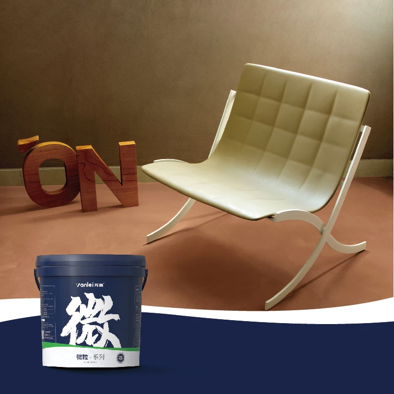 Wanlei  2022 Hot Sale Waterproof Micro Cement For Interior and Exterior