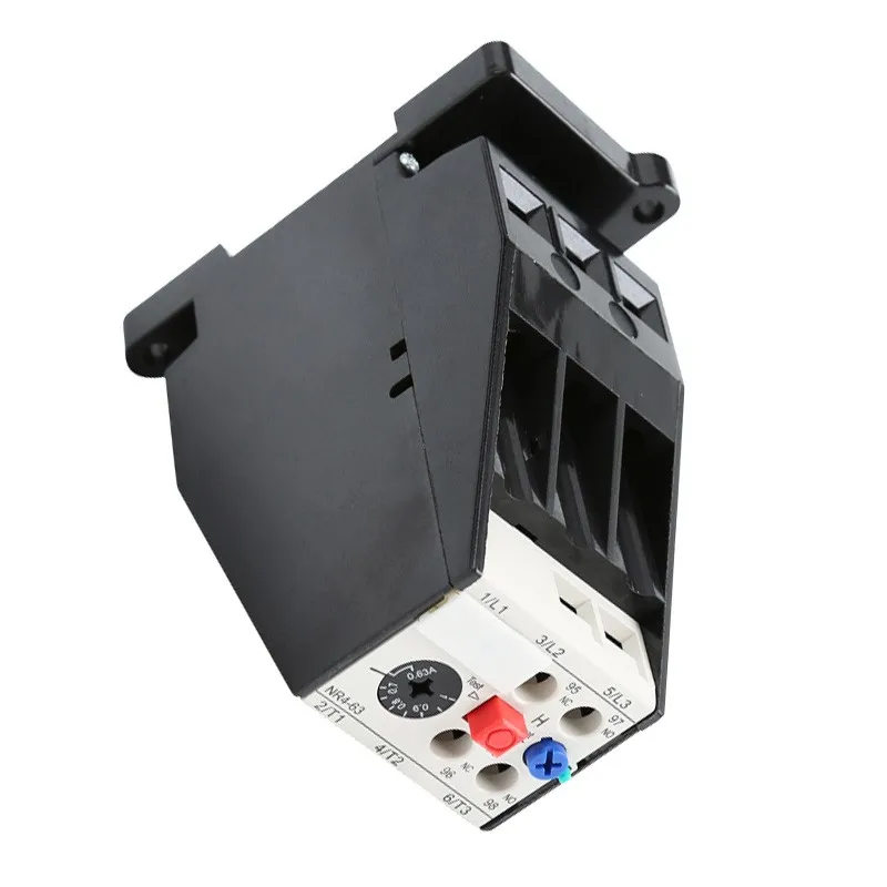 JRS2-63 Thermal relay 3UA59 motor overload phase break temperature protection NR4-63