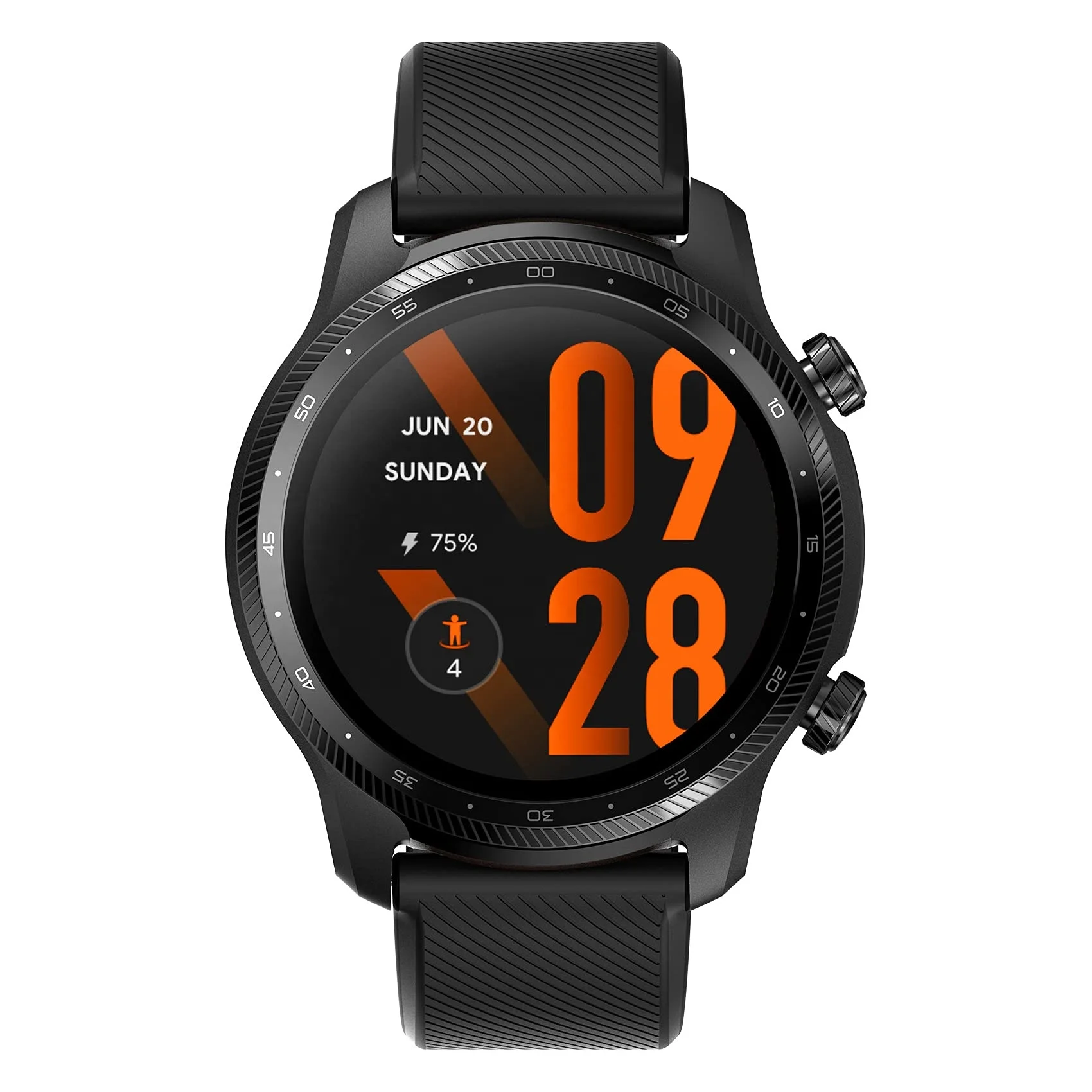 TicWatch Pro 3 Ultra GPS Wear OS Smartwatch Men Qualcomm 4100 Mobvoi Dual Processor System Watch Blood Oxygen Monitor