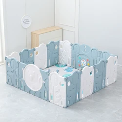 Children play yard indoor kids playpen for baby safety plastic foldable baby playpen for babies